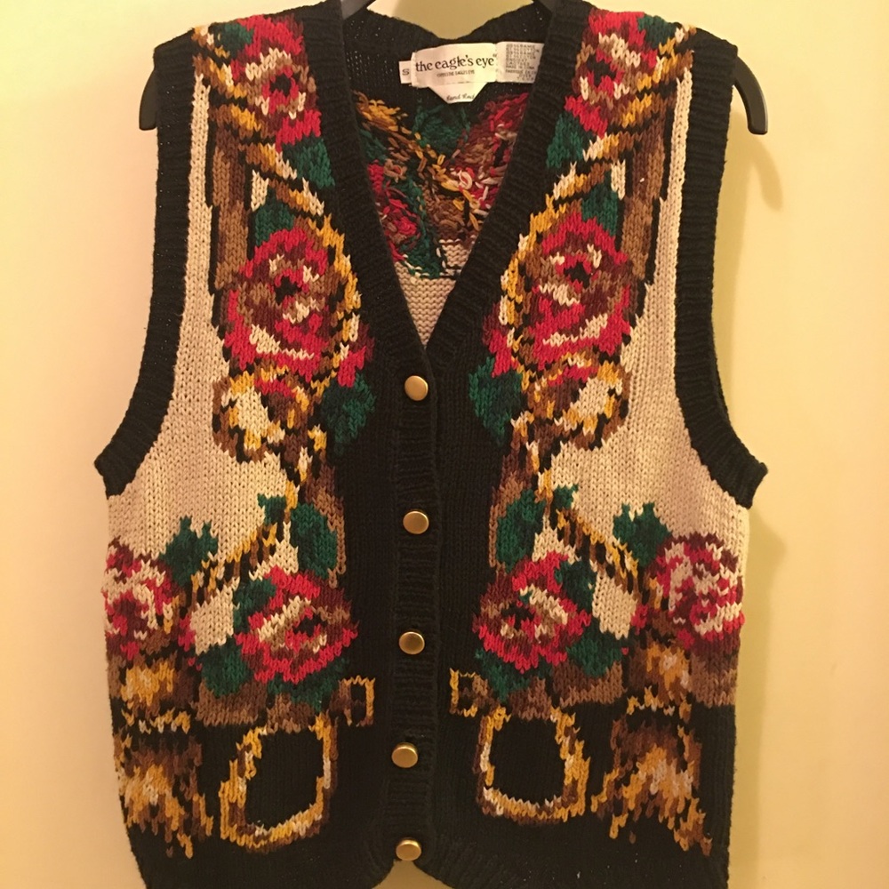 Vintage Eagle’s Eye Cardigan